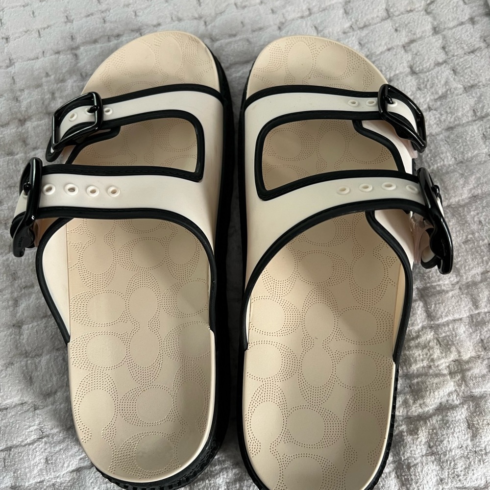 Size 10 coach Lainey sandals